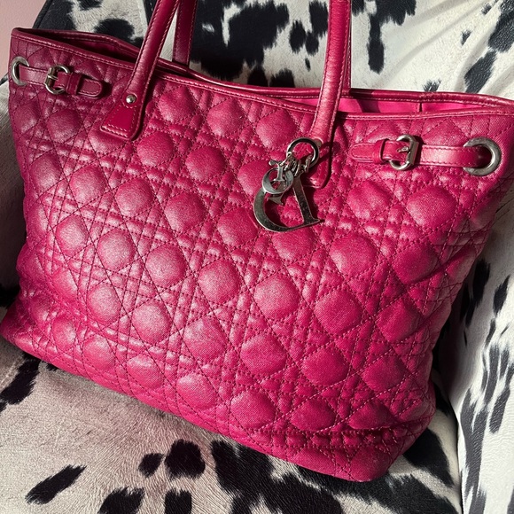 Christian Dior Cannage Panarea Quilted Tote - Picture 1 of 16